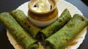 Palak Paratha Recipe 