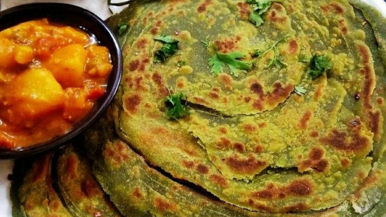 Palak Paratha Recipe